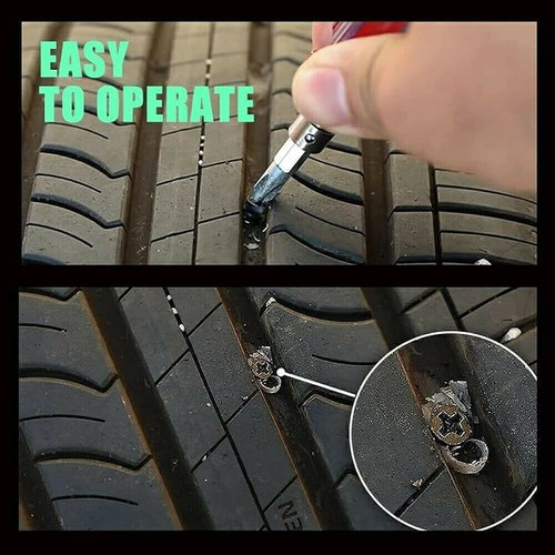 20 Pcs Car Vacuum Tire Repair Tubeless Tyre Repair Rubber Nails Tool Durable New - Picture 5 of 12