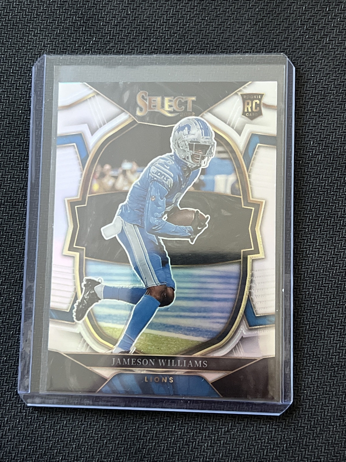 2022 Panini Select JAMESON WILLIAMS #57 RC Rookie SILVER Concourse - Lions