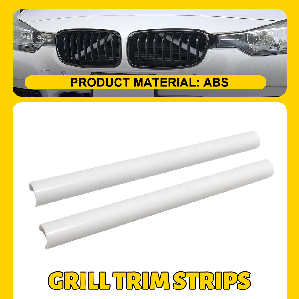 Grill Bar V For Brace BMW F31 F30 3 Series Front Grille Trim - Foto 6