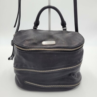 Marc by Marc Jacobs Standard Supply Workwear Black Leather Handbag Crossbody Bag