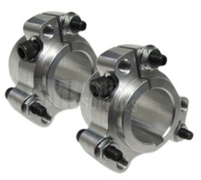  2 1-1/4" Go Kart Drift Trike Live Axle Aluminum Rear Wheel Hubs w/ HDW 1.25