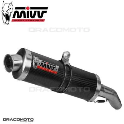 échappement SUZUKI GSX-R 1000 2003 2004 MIVV Oval Carbone - Photo 1/2