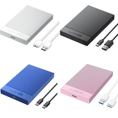 Hard Drive Enclosure 2.5 Inch USB3.0 SATA Case External 5/6Gbps Caddy HDD SSD US