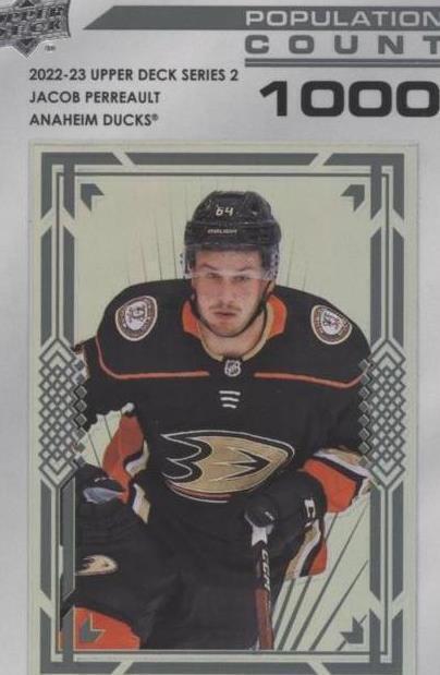 2022-23 Upper Deck Series 2 - Jacob Perreault #PC-54 - 1 of 1