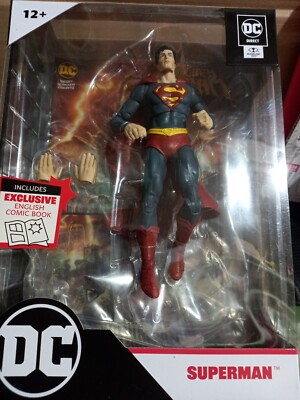 DC Comics: Mc Farlane Toys - Superman, inklusive exklusivem englischen Comic