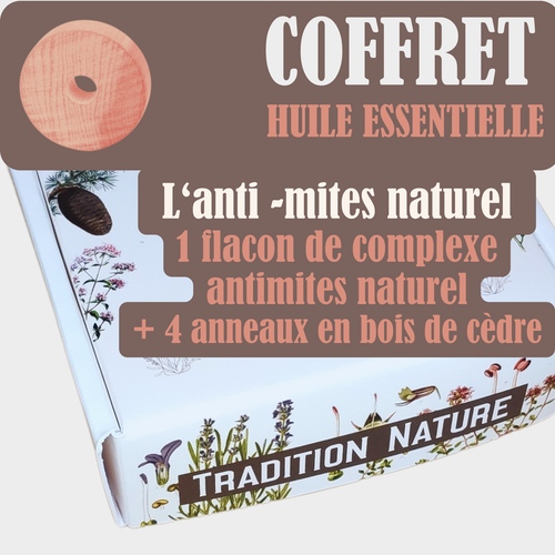 Woodluv 4 Cèdre Naturel Bio Anti-mites Pour Vêtements