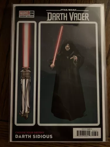 Star Wars Darth Vader #26 Variant Chris Sprouse Choose Your Destiny Cover 2022