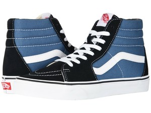 mens navy vans shoes