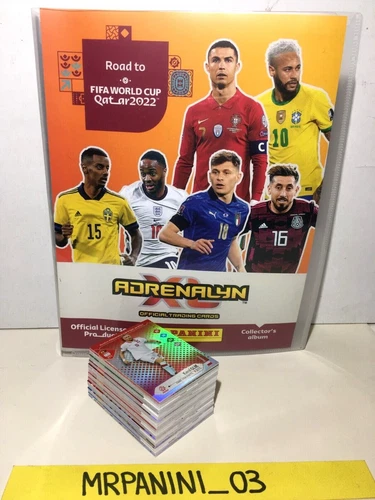ROAD TO QATAR 2022 -Panini - ADRENALYN CARD -Choose-Choose (1-189)
