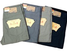  pantalone uomo Paladino vita alta  5 tasche taglio jeans leggeri  100% cotone