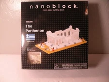 Nanoblock Kawada Mini Sized Building Blocks The Parthenon Brand NEW Sealed