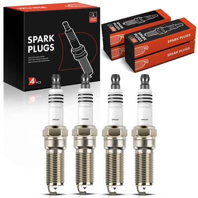 4x Iridium & Platinum Spark Plugs for Mazda 3 2010-2013 CX-7 2010-2012 L4 2.3L