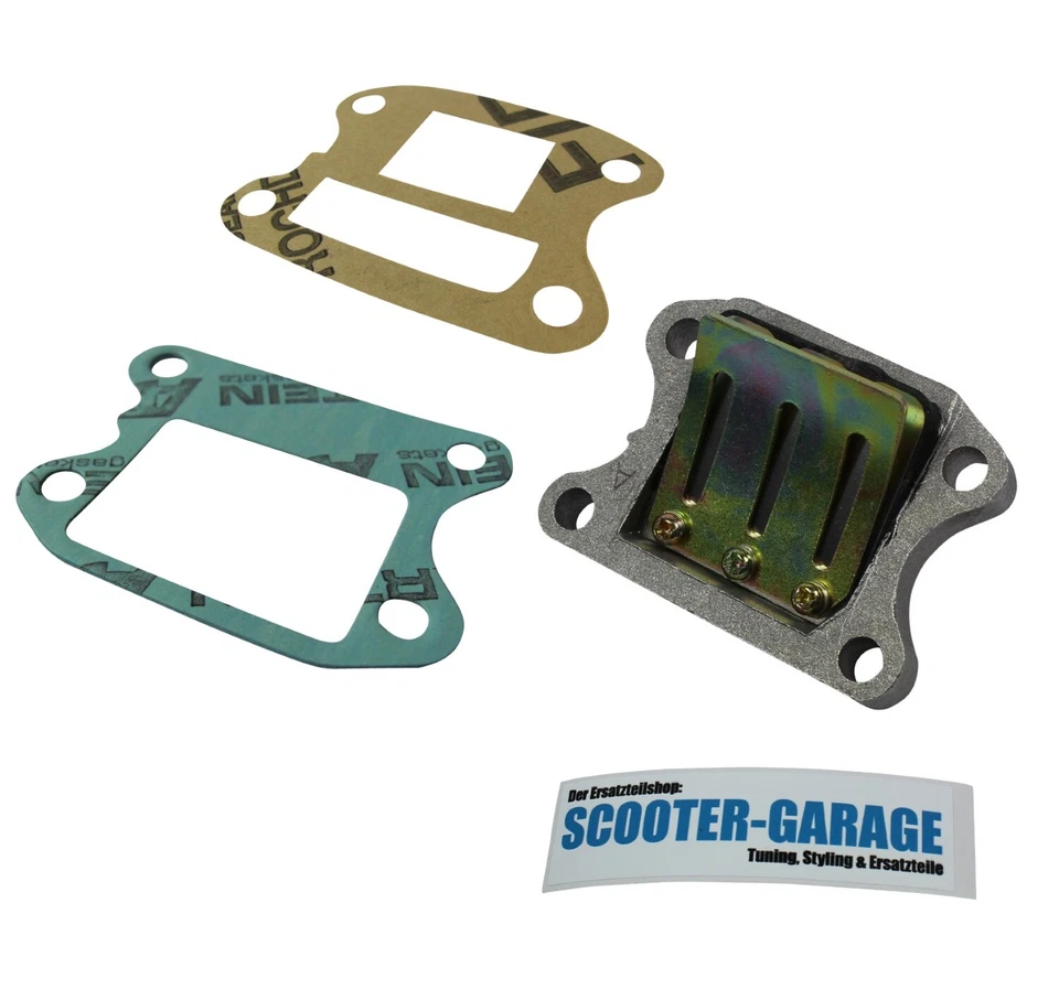 SCOOTER-GARAGE Membranblock Standard + 2x Dichtung - für Peugeot Speedfight 1 & 2 50