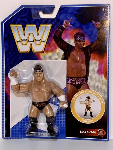 Mattel WWE Retro Series #8 Zack Ryder Action Figur...