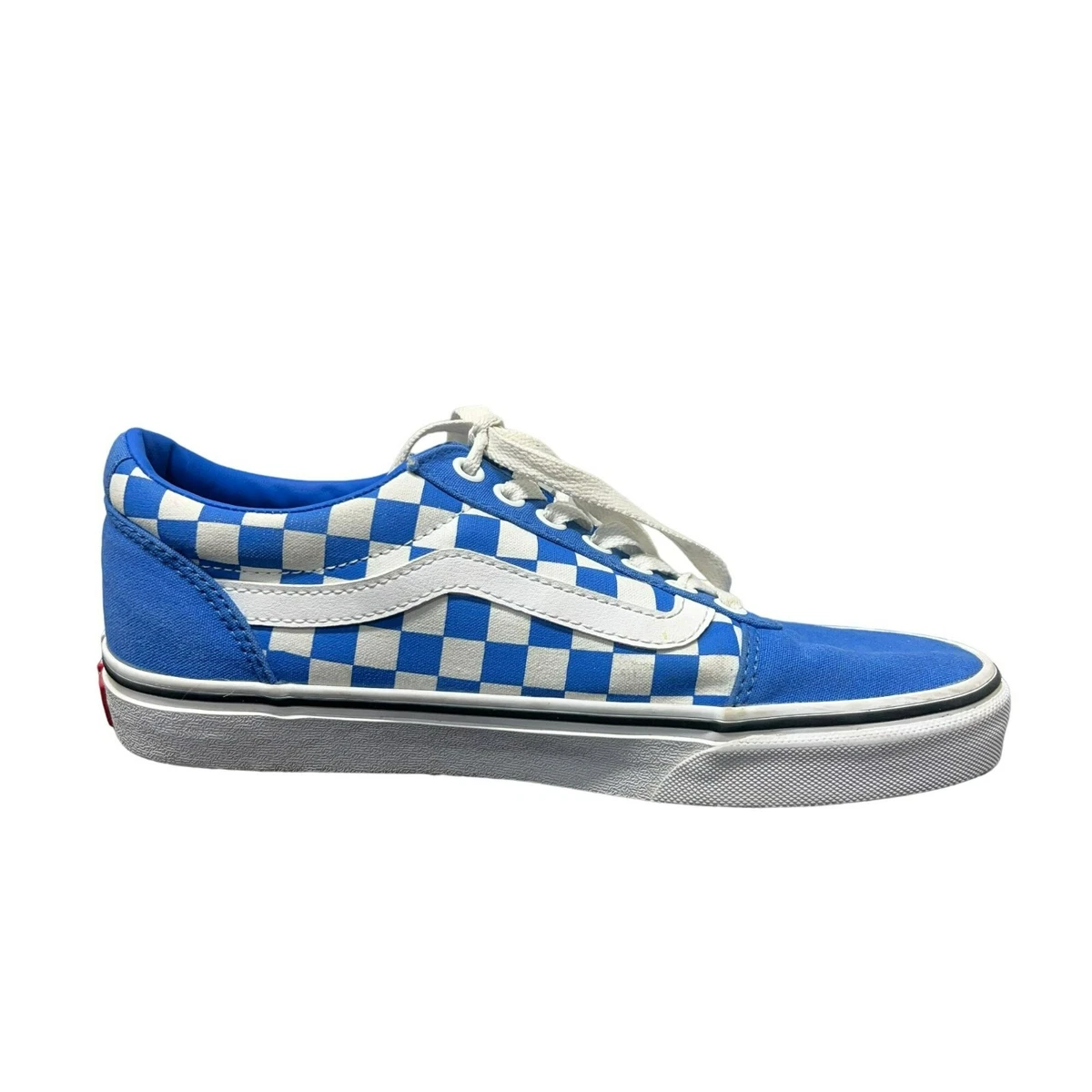 Aanzetten glans onenigheid Vans Old Skool Lite Blue White Checkered Ward Skate Low Shoe Checker M8 = W  9.5 | eBay