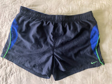 Vintage Nike Lined Drawstring Running Shorts Size XL 4'' inseam