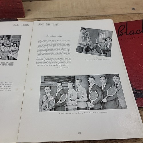 1942 43 44 45 St. Louis Missouri Central High School Yearbook Red and Black - Picture 14 of 21