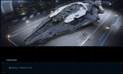 Star Citizen - RSI Galaxy Protector Paint - Limited Edition