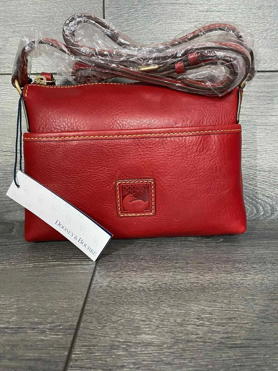 Dooney Bourke Florentine Ginger Crossbody and Key FobRed Bag