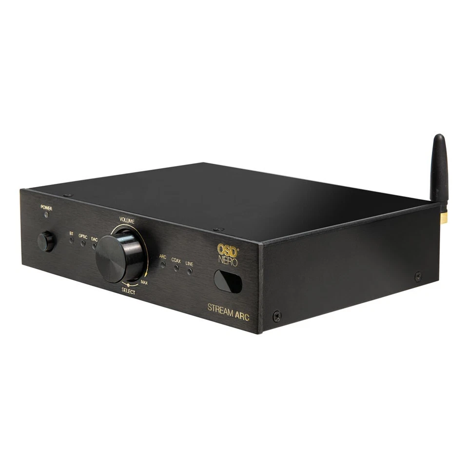 OSD Nero Stream ARC 100W 2Ch Stereo Amplifier w/ ARC, Wireless BT, Optical Input - Image 3 of 4