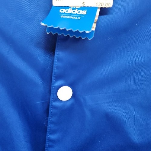 New York Knicks Adidas Standard Button Down Blue Orange Jacket 4XL - Picture 5 of 15