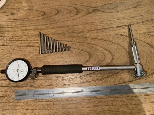 MITUTOYO BORE GAGE NO. 511-703 0.01MM INDICATOR 2046A  ANVILS 1-12