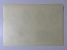 Shin Samurai Spirits (Samurai Shodown II) SNK Neo Geo Sticker Set Japan