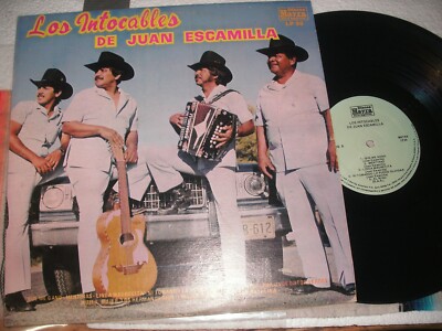 Los Intocables De Juan Escamilla Vinyl, Rare On Discos Mayra-35 Ex