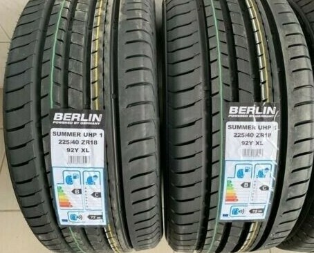 PNEUMATICI GOMME BERLIN S-UHP1 225 35 ZR19 88 Y XL PNEUMATICO ESTIVO SPORTIVE - Imagen 4 de 8