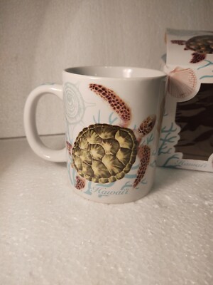 Brand New HAWAIIAN ISLAND turtle Coffee Mug Cup for ABC Stores Hawaii, gift  | eBay