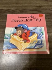 American Tail: Fievel's Boat Trip-McDonald's Happy Meal Paperback Book