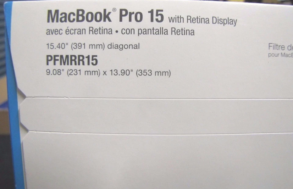 3M Privacy Filter PFMRR15 for MacBook Pro 15 with Retina Display - Image 3 of 4