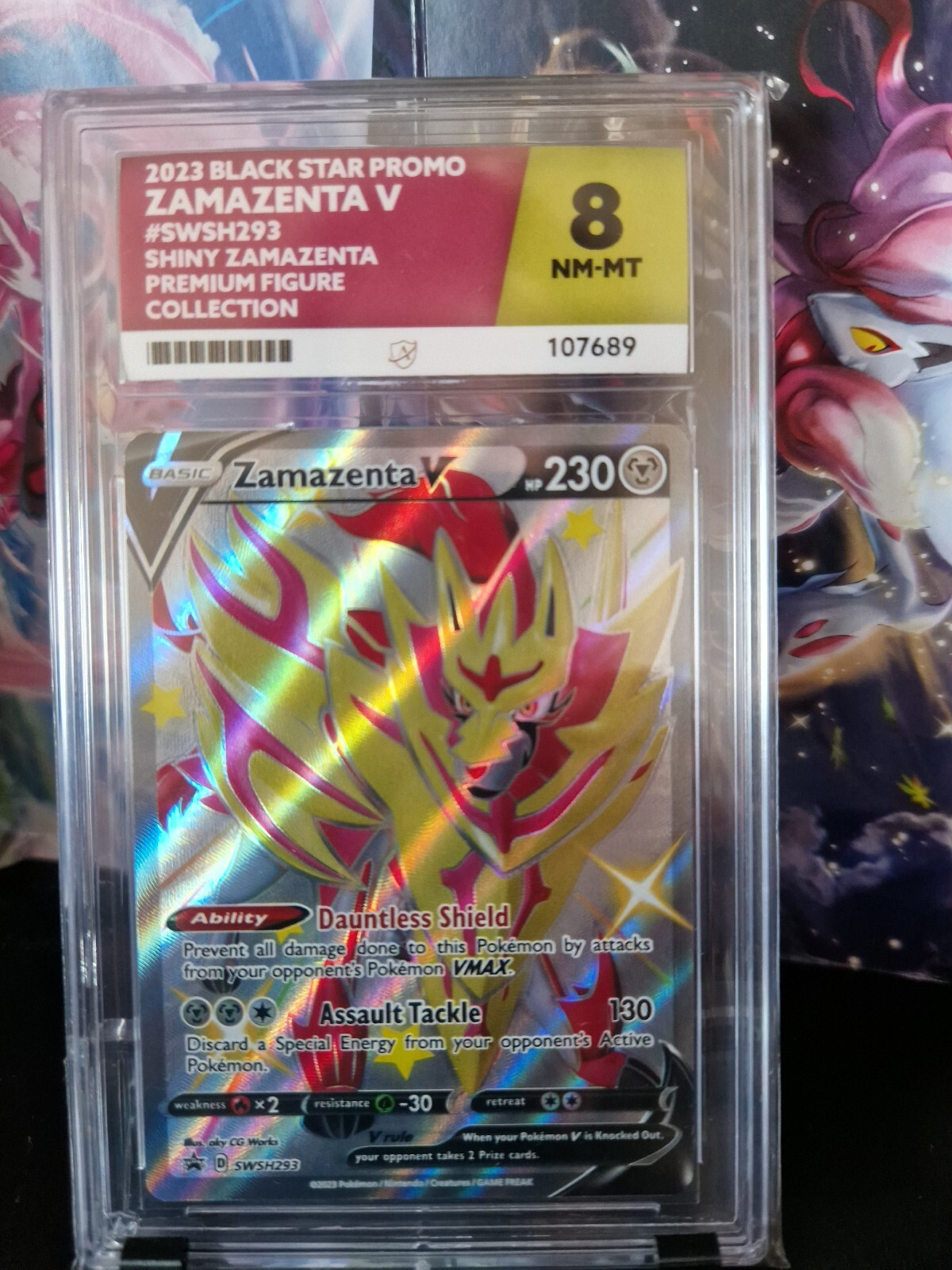 Pok%C3%A9mon+TCG+Zamazenta+V+%28Shiny%29+SWSH+Black+Star+Promos+SWSH293 ...
