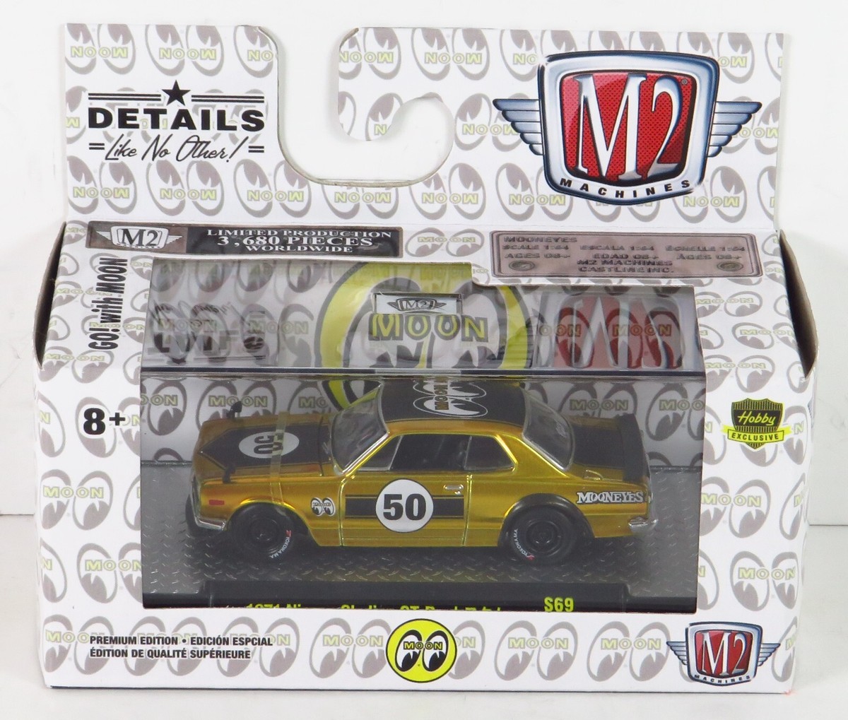 M2 ★70 FAIRLADY ★ムーンアイズ ★ GOLD MOONEYES M2 70 Fairlady Gold Mooneyes | eBay