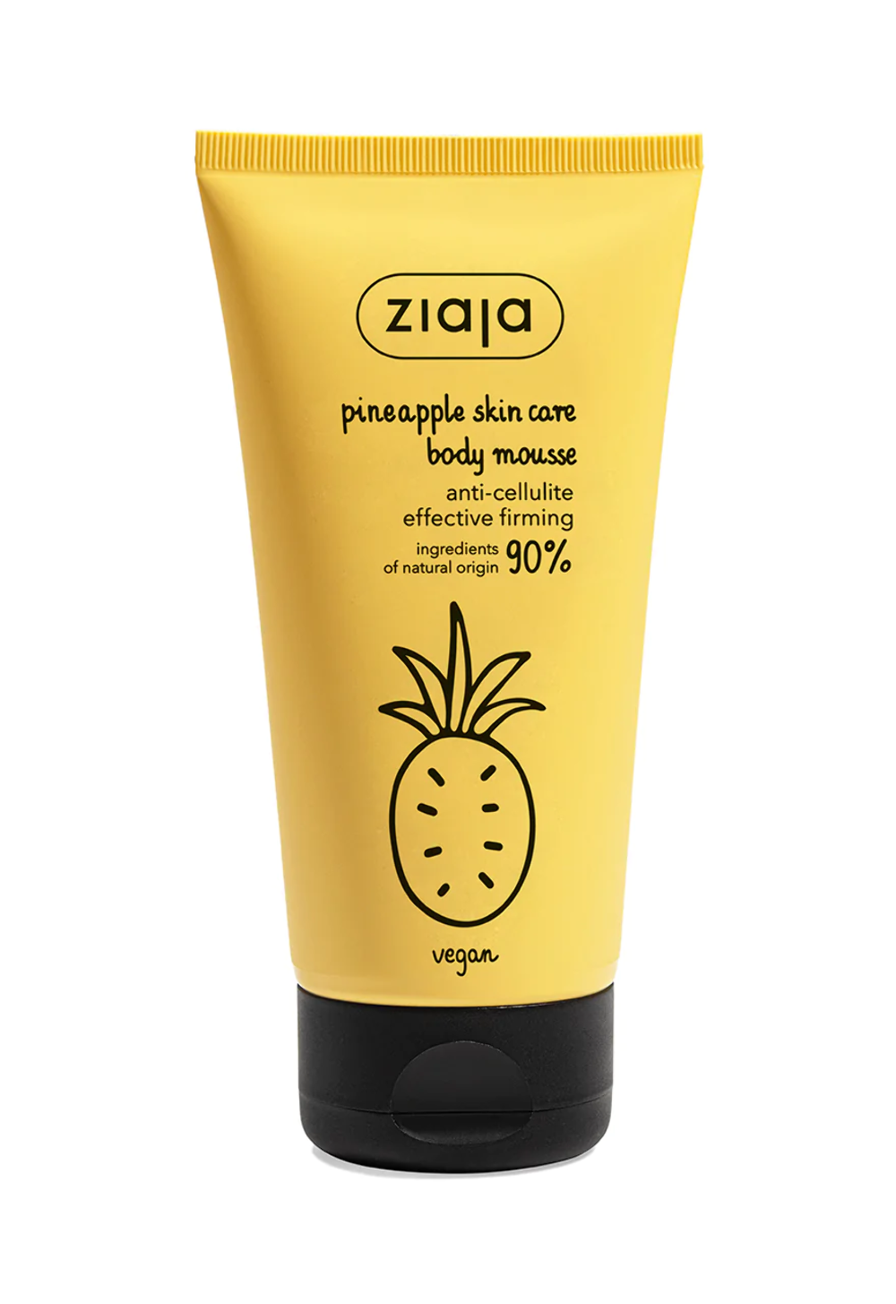Ziaja Unisex White Pineapple Body Mousse Anti-Cellulite 160Ml In - Image 2