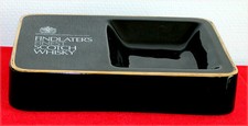 Grand cendrier rectangulaire céramique anglaise "FINDLATER'S SCOTCH WHISKY"
