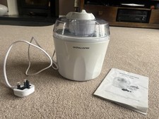 Barely Used Great Condition Andrew James 1.5 Litre Ice Cream Maker With Booklet