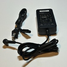 Casio AC Adapter Model AD-A12150LW 12V 1.25A
