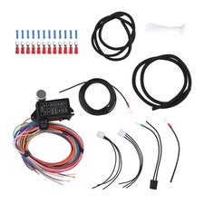Wiring Harness 14 Circuit Universal,Circuit Wiring Harness Kit 14 Fuse for Stree