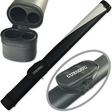 1x1 Hard Pool Cue Billiard Stick Carrying,Black and White Cue Case 1x1 Holds ...
