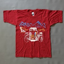 Vintage 1980s Healthknit Colorado NSRA Kids Safety Team Youth Size Large 14-16