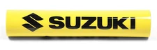 Factory Effex Suzuki 7.5in Mini Bar Pad Yellow White 23-66422