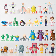 36Pcs/Set 3-5CM Movie Cartoon Toys Story Woody Buzz Lightyear Action Figure Coll