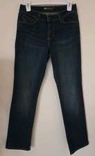 Levi's Bold Curve Straight Leg Women's Size 8/29 Stretch Denim Jeans Mid Rise