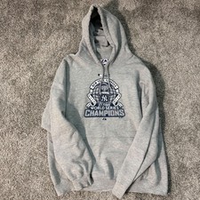 Majestic New York Yankees 27-Time World Series Champions Gray Sweatshirt XL