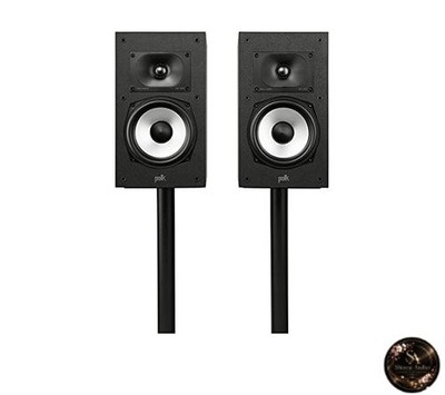 POLK AUDIO Monitor XT Serie Regallautsprecher Mattschwarz MXT20 2er Paar