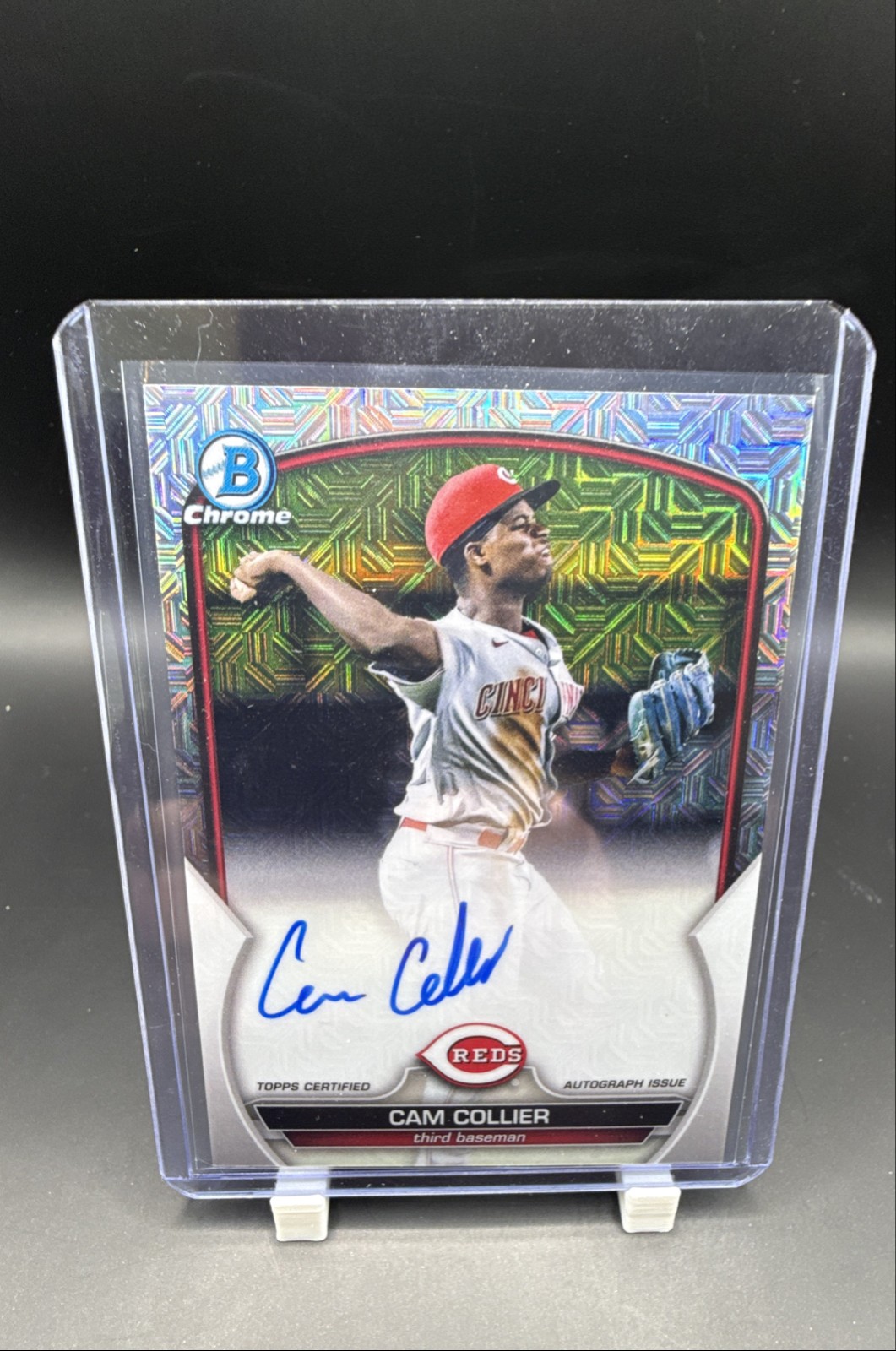 2023 Bowman - Chrome Prospect Mega Box Autographs Cam Collier #BMA-CCR (AU, RC)