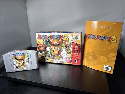 Mario Party 2 Nintendo 64 N64 CIB Complete in Box Manual Authentic Tested