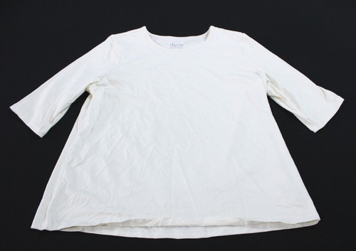 D&Co. Essentials Favorite Jersey Ballettärmel Oberteil für Damen EH6 Natur Large