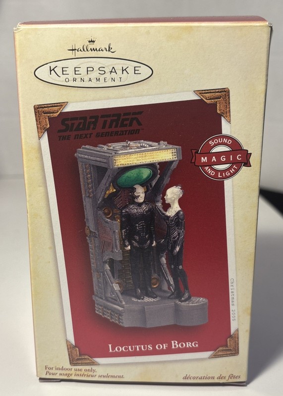 Hallmark Star Trek The Next Generation Locutus Of Borg 2005 Ornament
